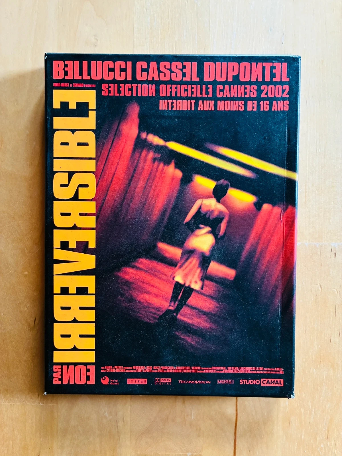 Coffret DVD CD Irréversible de Gaspard Noé édition collecor.